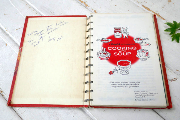 キャンベルスープ 60's ヴィンテージ レシピブック レシピ本 レシピブック 料理本 USA