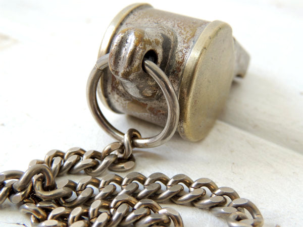 THE ACME THUNDERER ヴィンテージ ホイッスル チェーン付き イギリス製 笛 ENGLAND 英国