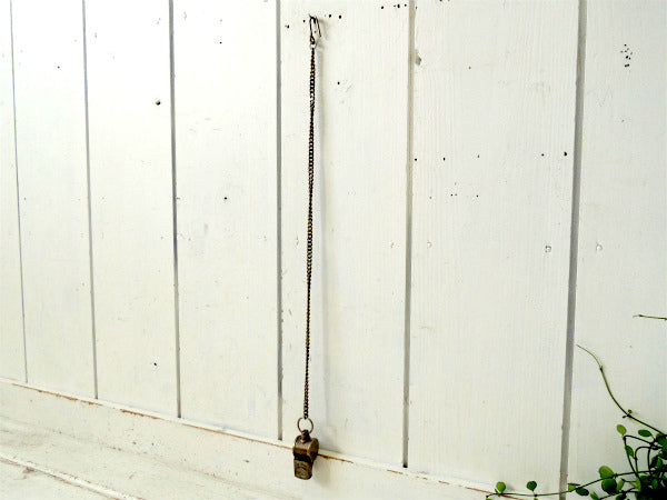 THE ACME THUNDERER ヴィンテージ ホイッスル チェーン付き イギリス製 笛 ENGLAND 英国