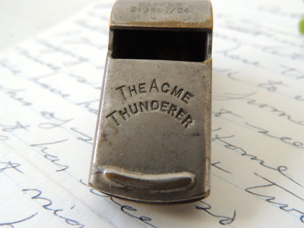 ホイッスル・THE ACME THUNDERER オールド・ヴィンテージ・イギリス製・笛