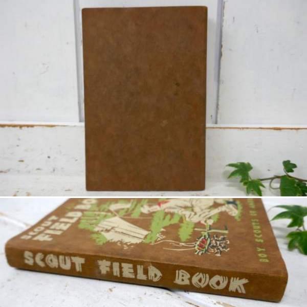 ボーイスカウト キャンプ アウトドア サバイバル 50s ヴィンテージ フィールドブック 本 USA