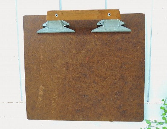 【Buill】USA!2連タイプの大きなヴィンテージ・クリップボード/バインダー