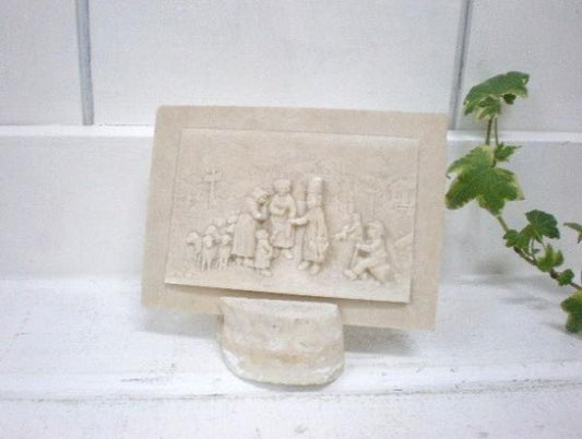 キリスト教　アンティーク・彫刻オブジェ