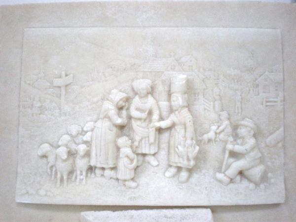 キリスト教　アンティーク・彫刻オブジェ