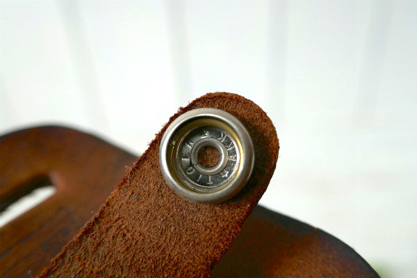 Action Leathercraft レザー製 ヴィンテージ  メジャーポーチ メジャーホルダー