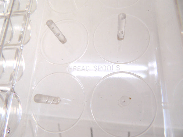 【WILSON】バスケット柄・3段式・ヴィンテージ・ソーイングボックス/裁縫箱 USA