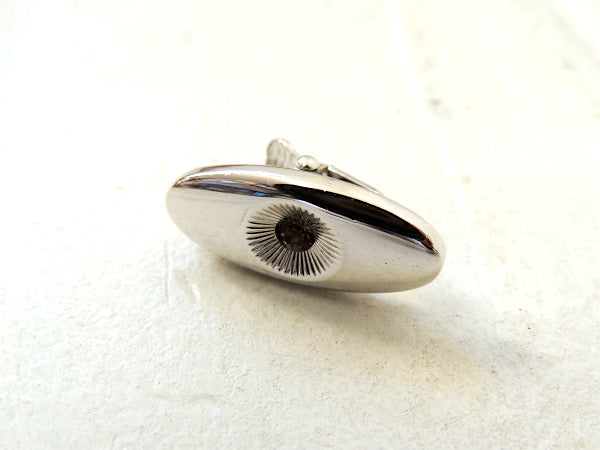 【SWANK社製・シルバー色】ダイヤモンドのような輝き・ヴィンテージ・タイピン・スワンク