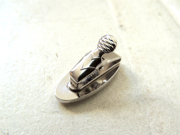 【SWANK社製・シルバー色】ダイヤモンドのような輝き・ヴィンテージ・タイピン・スワンク