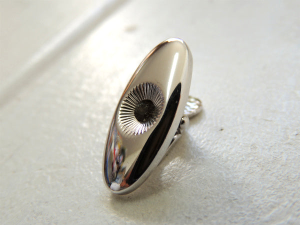 【SWANK社製・シルバー色】ダイヤモンドのような輝き・ヴィンテージ・タイピン・スワンク