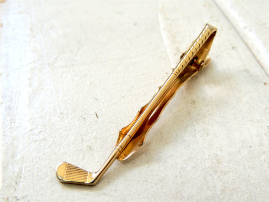 Anson社製 ゴルフクラブ アイアンモチーフ アンティーク&ヴィンテージ・タイピン ゴールドトーン