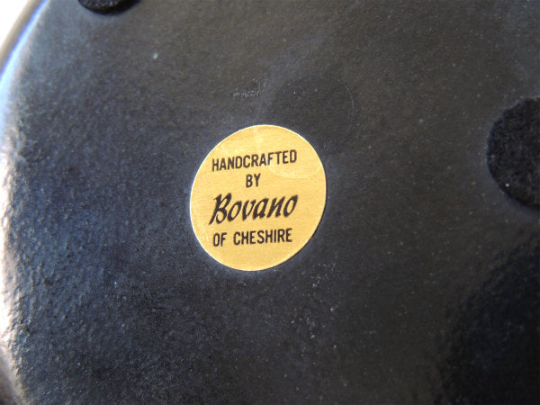 【Bovano】ふくろう柄・エナメル製・ヴィンテージ・トレイ/アクセサリートレイ