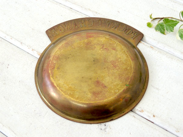 【POCKET CHANGE】USA・真鍮製・アンティーク・ポケットチェンジ・トレイ/マネートレイ