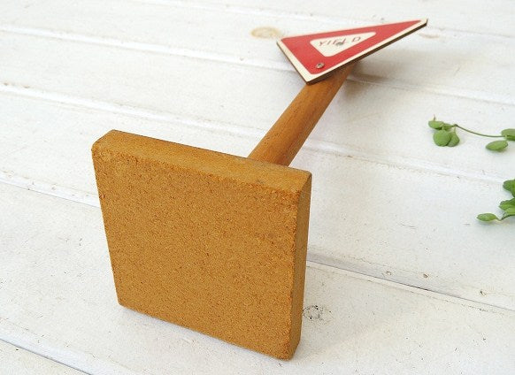 YIELD ヴィンテージ USA 看板 卓上 ストリートサイン おもちゃ 玩具 道路標識　インテリア　オブジェ