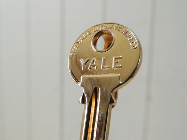 【YALE・USA・鍵モチーフ・HICKOK社製】ヴィンテージ・タイピン・ゴールド色