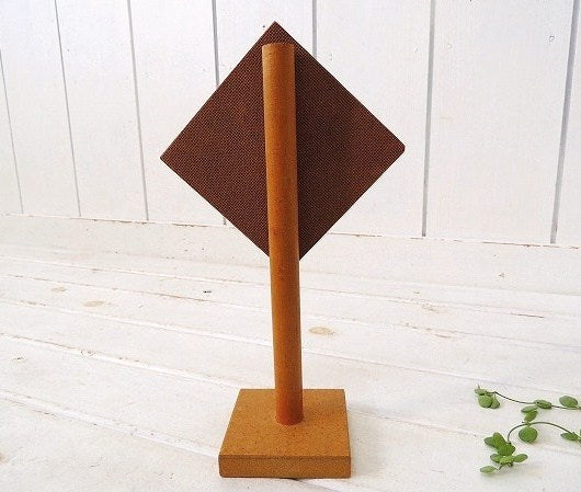 SOFT SHOULDER ヴィンテージ USA 卓上 ストリートサイン おもちゃ 路肩注意 看板 インテリア 店舗ディスプレイ