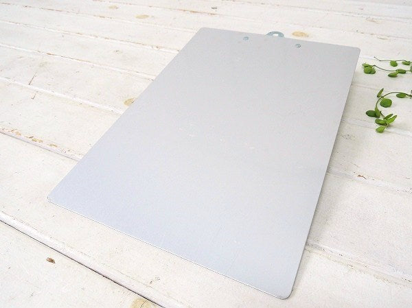 【SAUNDERS】USA・アルミ製・クリップボード/バインダー