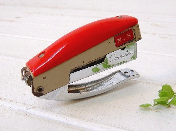 【Swingline】USA・赤色・ヴィンテージ・ホッチキス/ステープラー