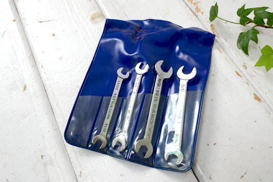 WILDE アメリカ製 レンチ ヴィンテージ スパナ 4本セット 工具 ツール DIY USA