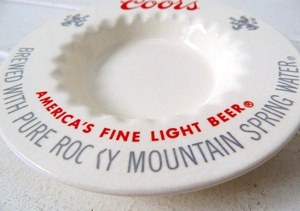 【USA/Coors/クアーズ/ロッキーマウンテン】ヴィンテージ灰皿 /アシュトレイ/ノベルティ