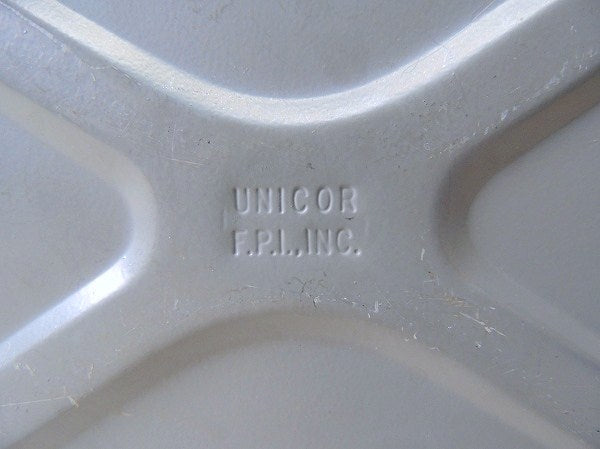 2段式のスチール製・ヴィンテージ・書類ラック/デスクトレイ・USA・工業系