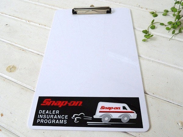 【Snap-on/スナップオン/ノベルティ】クリップボード/バインダー/自動車/VAN/USA