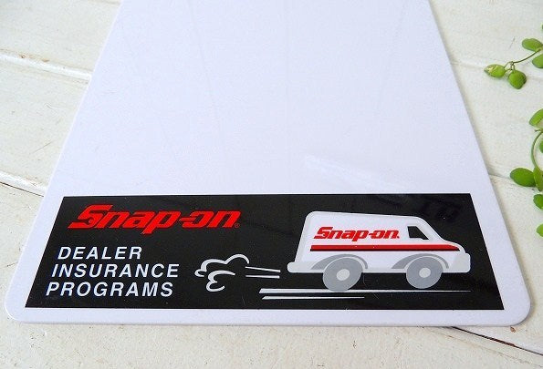 【Snap-on/スナップオン/ノベルティ】クリップボード/バインダー/自動車/VAN/USA