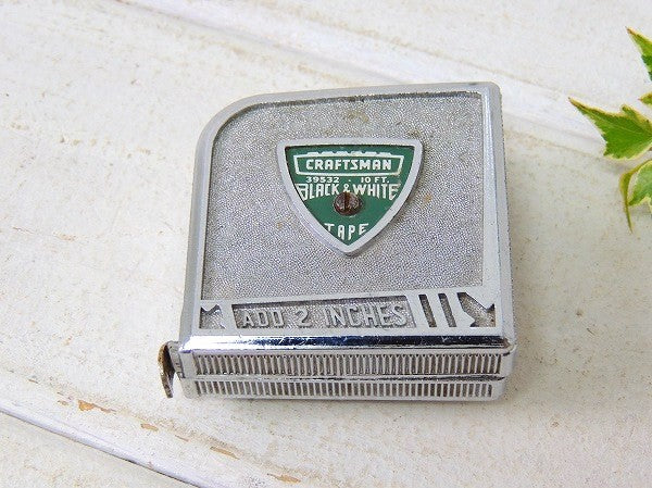 【CRAFTSMAN/クラフトマン】ノベルティ・ヴィンテージ・メジャーテープ/巻尺/USA/工業系