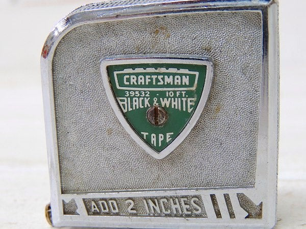 【CRAFTSMAN/クラフトマン】ノベルティ・ヴィンテージ・メジャーテープ/巻尺/USA/工業系