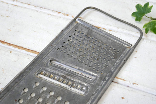EKCO メタル製 シャビー ヴィンテージ グレーター チーズグレーター おろし金 USA