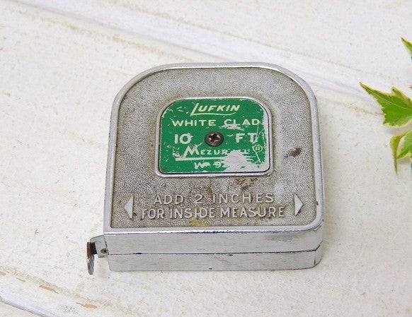 【LUFKIN/インダストリアル】ノベルティ・ヴィンテージ・メジャーテープ/巻尺/USA