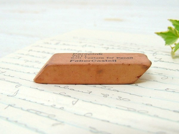 【Faber-Castell/ファーバーカステル/ピンク色】ヴィンテージ・消しゴム・ドイツ
