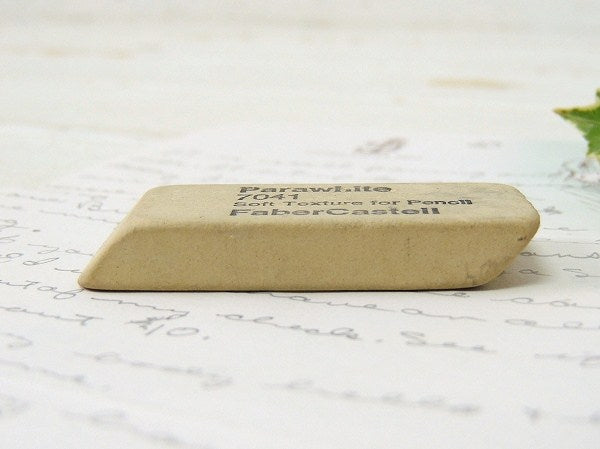 【Faber-Castell/ファーバーカステル/ホワイト】ヴィンテージ・消しゴム・ドイツ