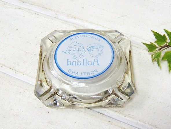 【VANCOUVER/Holland/PORTLAND】絵柄の可愛い・ヴィンテージ・灰皿・USA