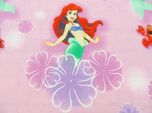 【リトルマーメイド】アリエル&フランダー&セバスチチャン・ユーズドシーツ(フラットタイプ)