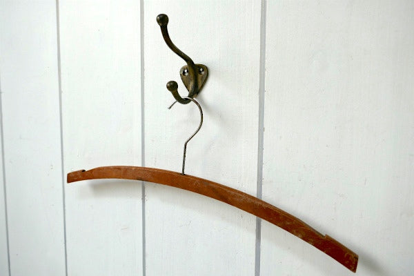 真鍮製・アンティーク・フック・ウォールフック・ハンガーフック・壁掛けフック・タオルフック・インテリア