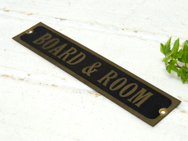 BOARD&ROOM 真鍮製・USA・アンティーク・サインプレート・看板・オールド・アメリカン・船舶