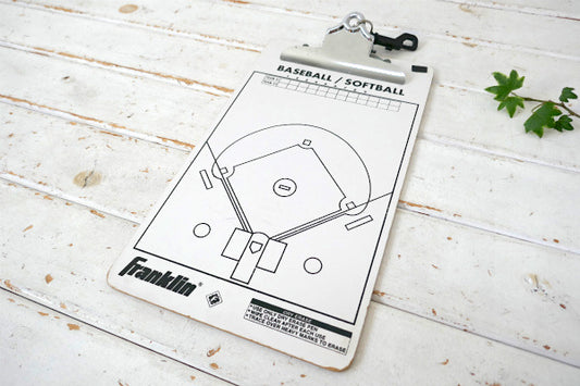 Franklin MLB 野球 ベースボール コーチ用作戦盤 バインダー クリップボード USA