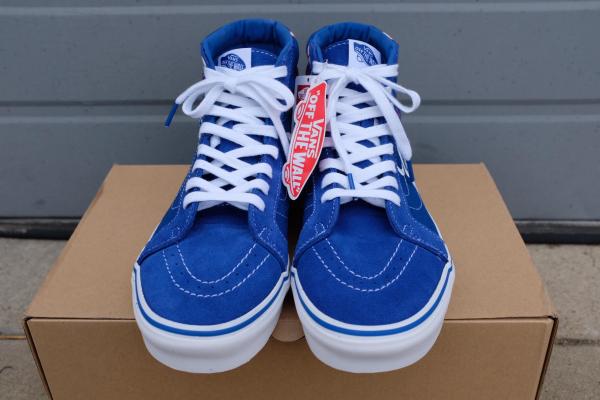 【USバンズ・VANS】Sk8-Hi・LA Dodgers・メジャーリーグ・コラボ・スニーカー
