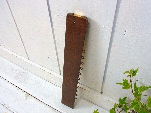 木製×メタル製　折り畳み式・ヴィンテージ・フック　USA