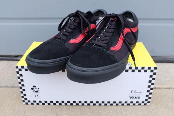 【USバンズ・VANS】ディズニー・ミッキーマウスクラブ・コラボ・スニーカー・オールドスクール