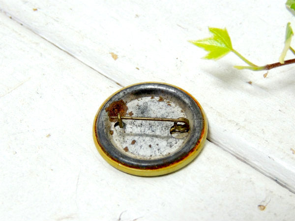 【ドナルドダック・DONALD DUCK】ディズニー・ヴィンテージ・缶バッジ・USA・キャラクター