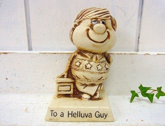 【To a Helluva Guy】70’s・ヴィンテージ・メッセージドール/人形 USA