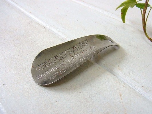 【NATIONAL BELLAS HESS Co】ノベルティ・ヴィンテージ・靴べら/シューホーン