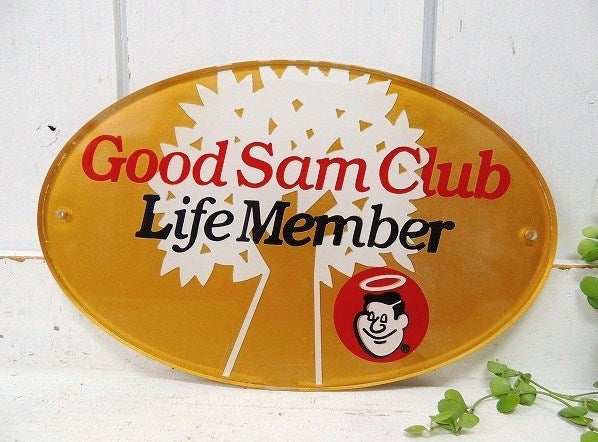 【Good Sam Club/RV】グッドサムクラブ・アドバタイジング・ヴィンテージ・看板・USA