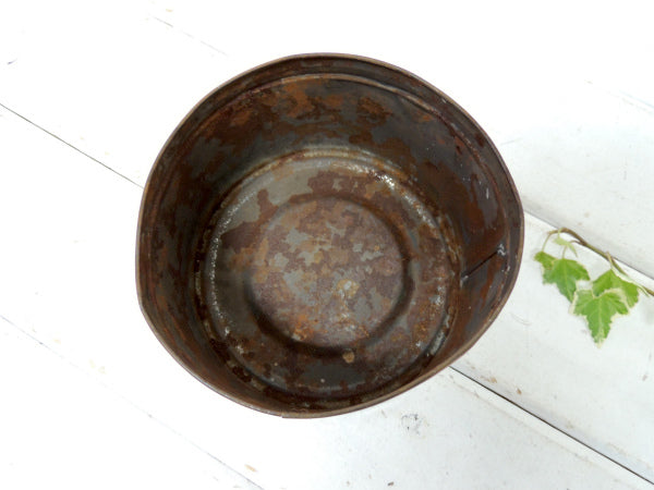 【Butter-Nut Coffee/LA】ブリキ製・ヴィンテージ・コーヒー缶/ガーデニング