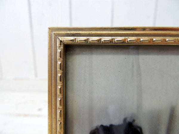 US コカコーラ クリスマス サンタクロース アドバタイジング 写真 フォトフレーム アンティーク 額