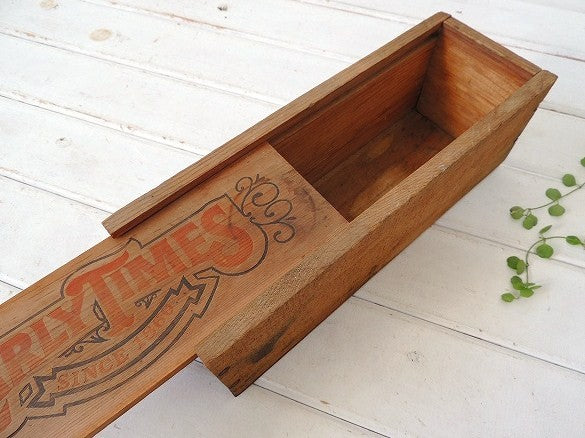 【EARLY TIMES/アーリー・タイムズ】バーボンウィスキー・アンティーク・ウッドボックス/木箱