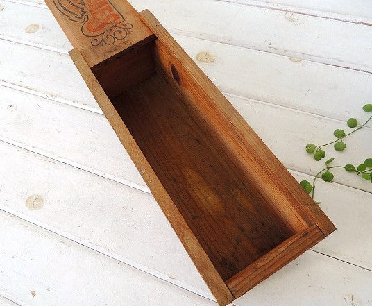 【EARLY TIMES/アーリー・タイムズ】バーボンウィスキー・アンティーク・ウッドボックス/木箱