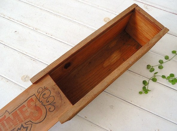 【EARLY TIMES/アーリー・タイムズ】バーボンウィスキー・アンティーク・ウッドボックス/木箱