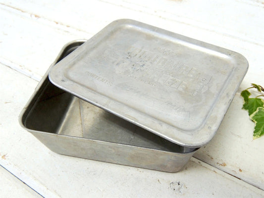 【FRIGIDAIRE】冷蔵庫用のアルミ製・ヴィンテージ・コンテナ/保存容器/レフケース USA